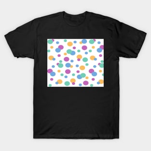 geometric figures, circles of vibrant colors T-Shirt